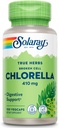 SOLARAY Broken Cell Chlorella 410 mg | Nutrient-Rich Superfood w/Naturally Occurring Protein, Vitamins, Minerals, Chlorophyll | Non-GMO | 100 VegCaps