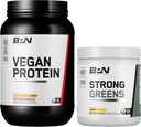 BARE PERFORMANCE NUTRITION BPN Vegan Oatmeal Cookie Protein + Strong Greens Lemon Bundle