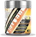 Amazing Muscle BCAA 2:1:1 Branched Chain Amino Acids Supplement | 6000 Mg Per Serving | Pina Colada Flavor | 60 Servings
