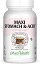 Maxi Health Stomach Anti Acid Support Full Spectrum Capsules, 120 Count - Kosher for Passover