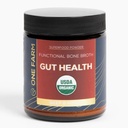One Farm Superfood Powder Gut Health, Organic Gut Soothing Blend and Prebiotic Blend, Non-GMO, Prebiotics with Bone Broth, Turkey Tail Mushroom, Slippery Elm, and Marshmallow Root for GI Health