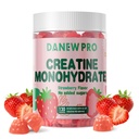 NSF Certified Creatine Gummy 5g - Creatine Monohydrate Gummies for Men & Women, Creatine Monohydrate for Muscle Strength, Muscle Builder, Energy Boost, Pre-Workout Supplement(120 Count)-Strawberry