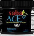 Saba ACE G2 - Thermogenic Fat Burner. Weight Loss Supplement, Appetite Suppressant, & Energy Booster - Green Tea Extract,Capsimax, Garcania, Carnosyn & More - 60 Capsules