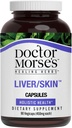 Doctor Morse's Liver/Skin Care Supplement - Natural Digestive System Health & Elimination Support - Naturopath Formulated - Milk Thistle Seed, Burdock, Bayberry, Dandelion Root - 90 Capsules