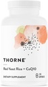 THORNE - Red Yeast Rice + CoQ10 - Maintain Healthy Cholesterol Levels & Supports Cardiovascular Health - Added Antioxidant Support* - Gluten-Free, Dairy-Free - 120 Servings