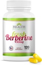 Health As It Ought To Be Fresh Berberine 450mg Supplement | Contains Only Berberine | No Preservatives | 120 Capsules