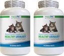 cat Incontinence Supplements - CAT Healthy Urinary Complex - UTI Solution - Natural Formula - cat Cranberry Powder - 2 Bottles (180 Tablets)