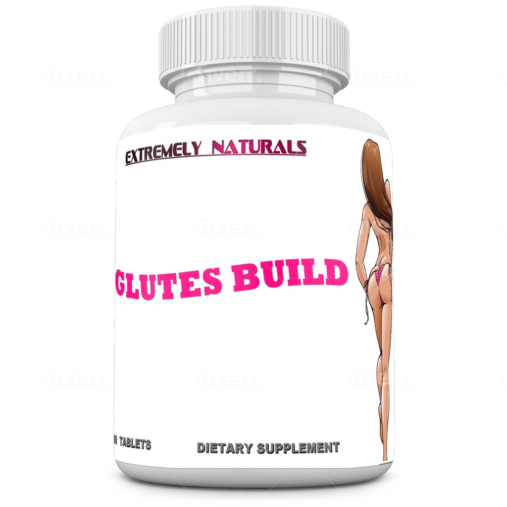 Glutes Build Bigger Booty Pills. Brazilian Bum Boost - Booty Enhancement - Bigger Butt Pills. Glutes Supplement - Butt Increase Size Pills. 60 Tablets