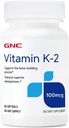 GNC Vitamin K-2 100mcg, Supports Bone-Building Process, 60 Softgels