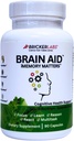 Bricker Labs Brain Aid Memory Matters – Nootropic Brain Supplement with Neumentix Spearmint Extract for Cognitive Support, Focus, Concentration, and Memory – 90 Capsules