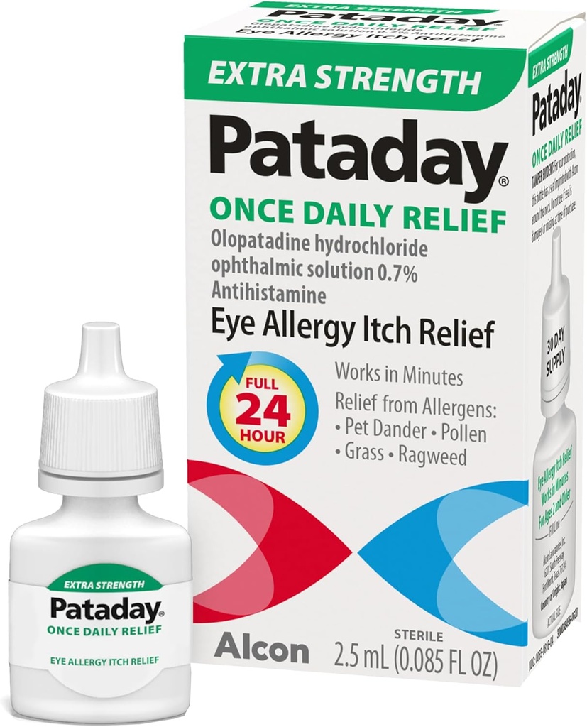 Pataday Once Daily Relief Extra Strength Relief, 2.5ml (Pack of 1)