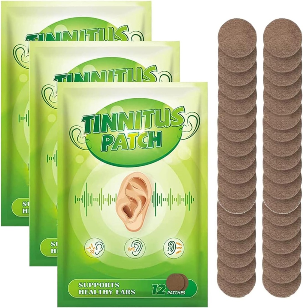 36pcs Tinnitus Ear Patch, Natural Formula Ear Patches, Ear Care