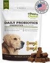 Paw Choice Probiotics for Dogs with Prebiotics - Daily Chews for Gut Health, Digestion, Regularity, and Immune Support - Natural Supplement Treat Made in USA