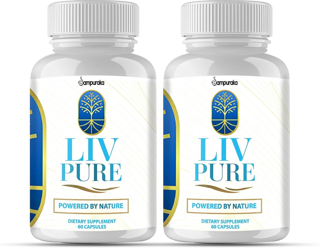 Liv Pure New Advanced Formula Supplement - 2 Packs 60 Days Supply