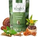 Immune Power - Organic Ashwagandha Root Powder Blend - Including Cordyceps & Reishi Mushrooms - Supports a Healthy Immune Response* - Vegan, Gluten Free, No Added Sugar - 30 Servings - 120g