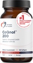 Designs for Health CoQnol 200mg - CoQ10 Ubiquinol with Superior Bioavailability + Exclusive Absorption Technology - Double CoenzymeQ10 Boost with GG - Heart, Healthy Aging + Cell Support (60 Softgels)