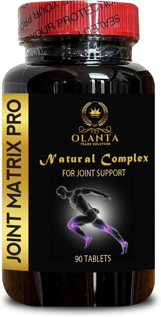 Joint Matrix PRO Complex - msm Joint Health, Knees & Hands, Advanced Joint Support Supplement for Men & Women, Muscle Support - 1 Bottle