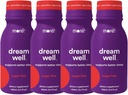 More Labs Dream Well Holistic Sleep Shot Drink 4 Pack | Non-Habit Forming | Lemon Balm, Melatonin and Glycine | Sleep Support Solution