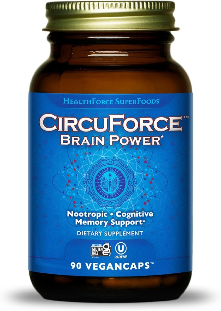 HEALTHFORCE SUPERFOODS CircuForce Brain Power - 90 VeganCaps