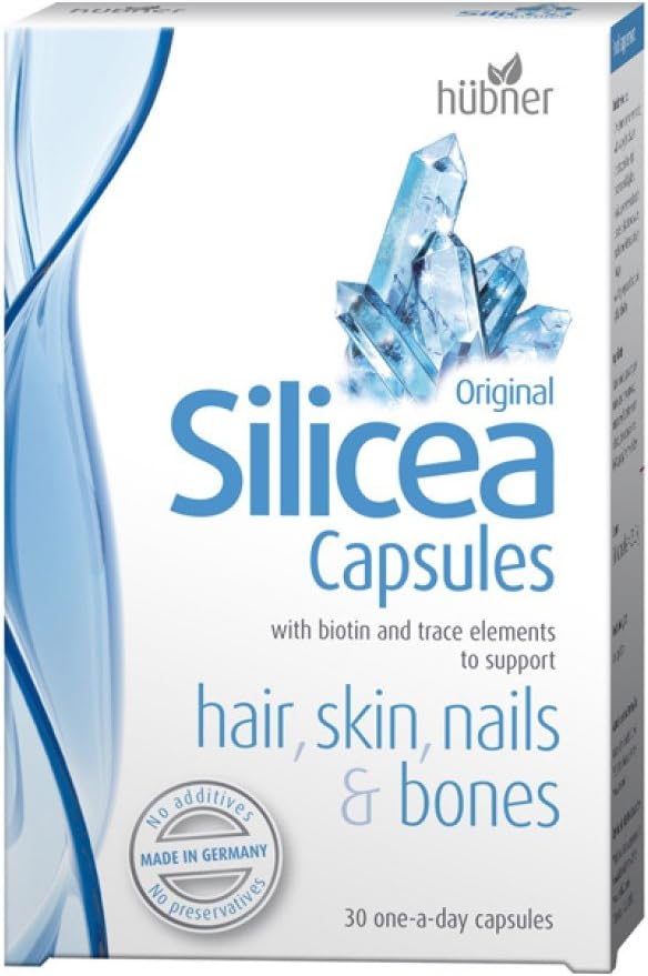 Hubner Silicea Hair, Skin, Bones and Nails Capsules Pack of 30