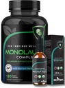 Zenmen Immune Support Bundle: Green Black Walnut and Monolaurin Capsules