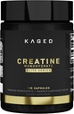 Kaged CREATINE MONOHYDRATE Elite Capsules Unflavored Muscle Recovery and Growth Supplement for Men & Women, Vegan, Easily Digestible, Gluten Free, No Sugar Added