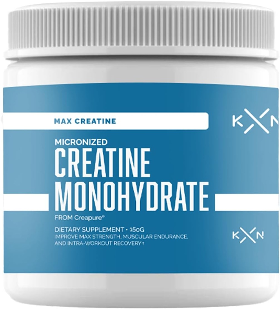 KompleX Nutrition Max Creatine Monohydrate from Creapture (30 Servings) - Maximize Performance, Enhanced Energy, Muscle Support, Brain
