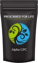 Prescribed For Life Alpha GPC Powder, L Alpha glycerylphosphorylcholine, Choline Supplement for Cognitive Function, Non GMO, Vegan, Soy Free (56g)