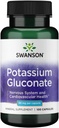 Swanson Potassium (Gluconate) 99 Milligrams 100 Capsules