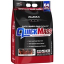 ALLMAX QUICKMASS, Chocolate - 10 lb - Rapid Mass Gain Catalyst - Up to 64 Grams of Protein Per Serving - 3:1 Carb to Protein Ratio - Zero Trans Fat - Up to 70 Servings