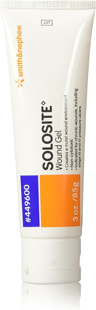 SoloSite Wound Gel 3 oz Tube QTY: 1
