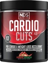 NDS Nutrition 4.0 Pre Workout Supplement - Advanced Weight Loss and Pre Cardio Formula with L-Carnitine, CLA, MCTs, L-Glutamine, and Safflower Oil - Strawberry Watermelon (40 Servings)