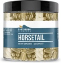 Earthborn Elements Horsetail 200 Capsules, Pure & Undiluted, No Additives