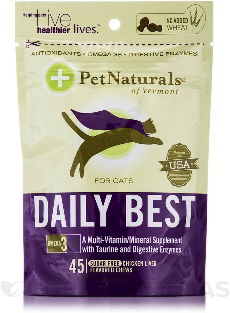 Pet Naturals Daily Best for Cats (45 count)
