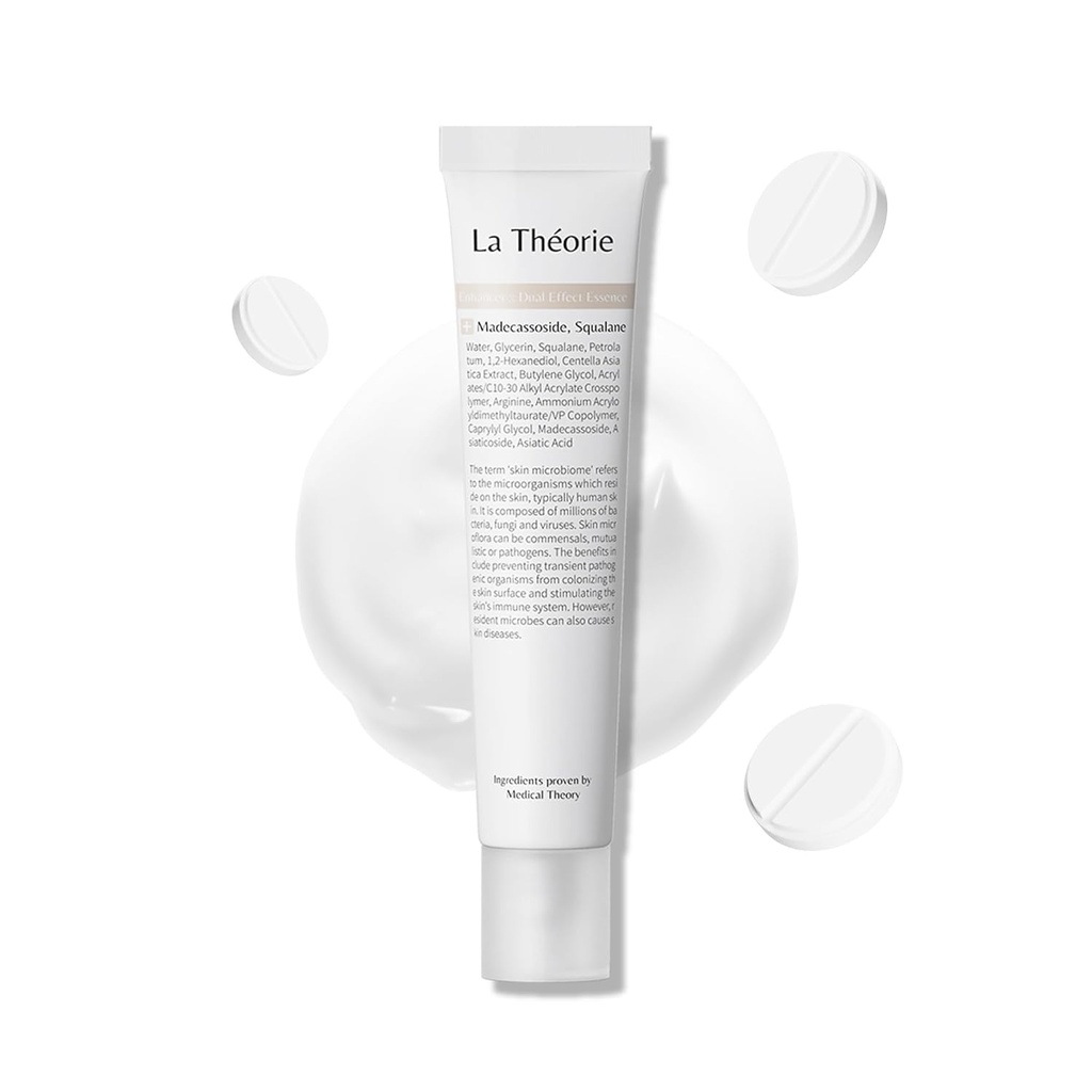 La Theorie Dual Effect (Cream) Essence for troubled skin with fungal and small bumps (Fatty Acid Free, 1.35 Fl Oz)