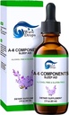 "Sleep Aid Drops Special Formula with Valerian Root, Melatonin, Chamomile, Lavender, Rhodiola Rose, and Vitamin B6 Sleep Support