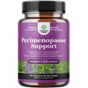 Complete Perimenopause Supplement for Women - Multibenefit Menopause Ease for Women with Maca Root Vitex Berry & Black Cohosh for Hot Flashes Night Sweats Hormone Balance and Mood Support - 120 Count