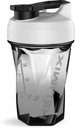 HELIMIX 1.5 Vortex Blender Shaker Bottle Holds Upto 20oz | No Blending Ball or Whisk | USA Made | Portable Pre Workout Whey Protein Drink Shaker Cup | Mixes Cocktails Smoothies Shakes | Top Rack Safe
