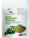 Moringa Powder (8 Ounce), Moringa Oleifera Leaf Powder | Gentle Dried Leaves | 227g (8 Ounce) Pack | Pack of 1