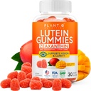 Lutein & Zeaxanthin Gummies - Delicious Vegan Eye Health Vitamins Clinically Studied 20mg Lutein and Zeaxanthin for Vision Clarity Dry Eye Relief and Blue Light Support