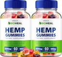 BioHeal Hemp Gummies - with Hemp Seed Extract Bio Heal Hemp Gummies Tinnitus Herbal Supplement, Health and Wellness Support, All Natual Hemp Gummy Advanced Formula (2 Pack - 120 Gummies)