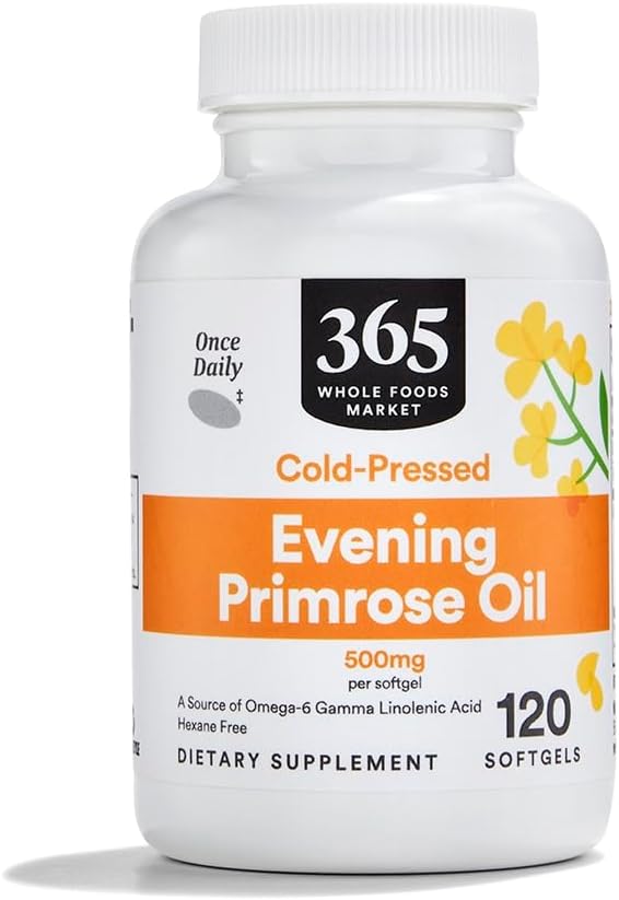 365 by Whole Foods Market, Evening Primrose Oil 500 mg, 120 Count