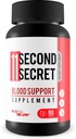 11 Second Secret Blood Support Supplement - Our Best Sugar Health Blood Health Formula - Advanced Blood Health Formula - Turmeric Berberine Cinnamon Gluco Support Supplement