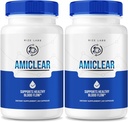 rize labs - Amiclear Dietary Supplement Capsules - Supports Healthy Blood Flow Advanced Formula for Extra Strength (120 Capsules)
