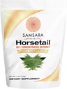 Samsara Herbs Horsetail Powder (4oz/114g) - 20:1 Concentrated Extract - Hair, Nails, Bones, Skin. Natural Silica Source