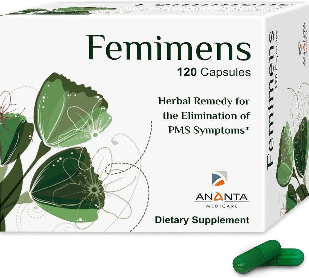 FEMIMENS Ananta Medicare – Herbal Supplement for Women’s Wellness & Cycle Support – 120 Capsules