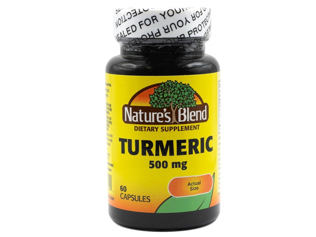 Nature's Blend Turmeric 500 mg 60 Capsules
