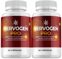 (2 Pack) Nervogen Pro Capsules, Nervogen Pro for Neuropathy Capsules, Nervogen Pro Advanced Formula Dietary Supplement, Vitamin C Zinc Enhanced - Nervogen Pro Reviews (120 Capsules)