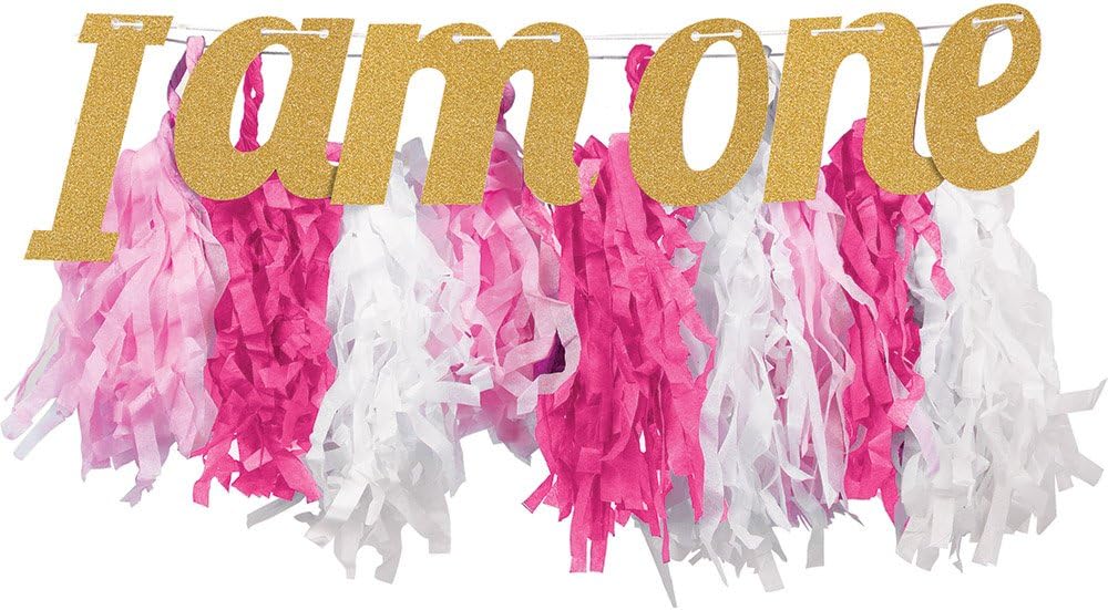 Creative Converting High chair décor, 8” x 34”, Multicolor