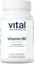 Vital Nutrients Vitamin B6 | Vegan Methylated B6 Vitamins for Nervous System, Muscle, Bone Health* | High-Potency Vitamin B6 for Menstrual Discomfort * | Gluten, Dairy, Soy Free | 100 Capsules